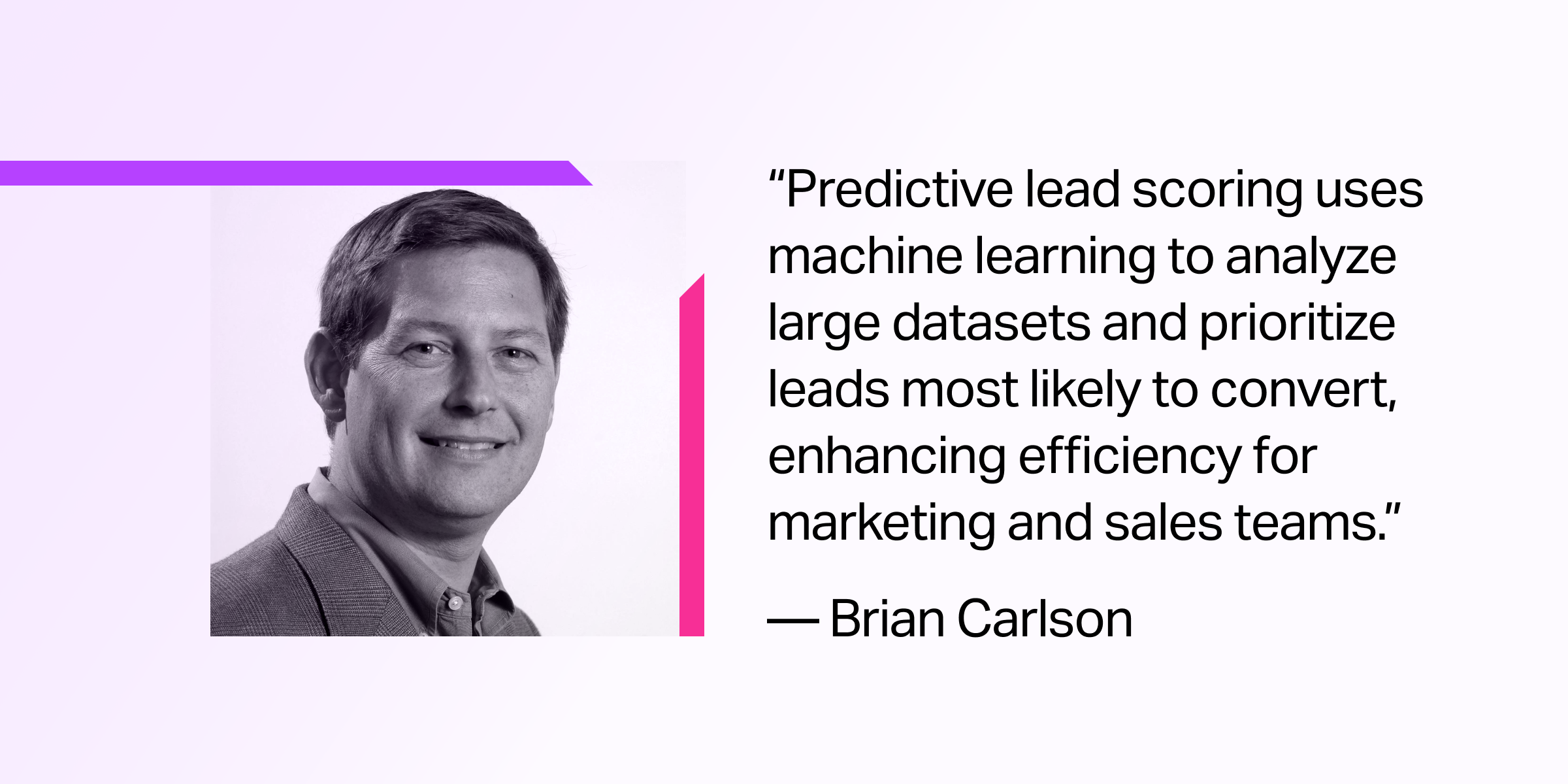 Why you need predictive lead scoring today