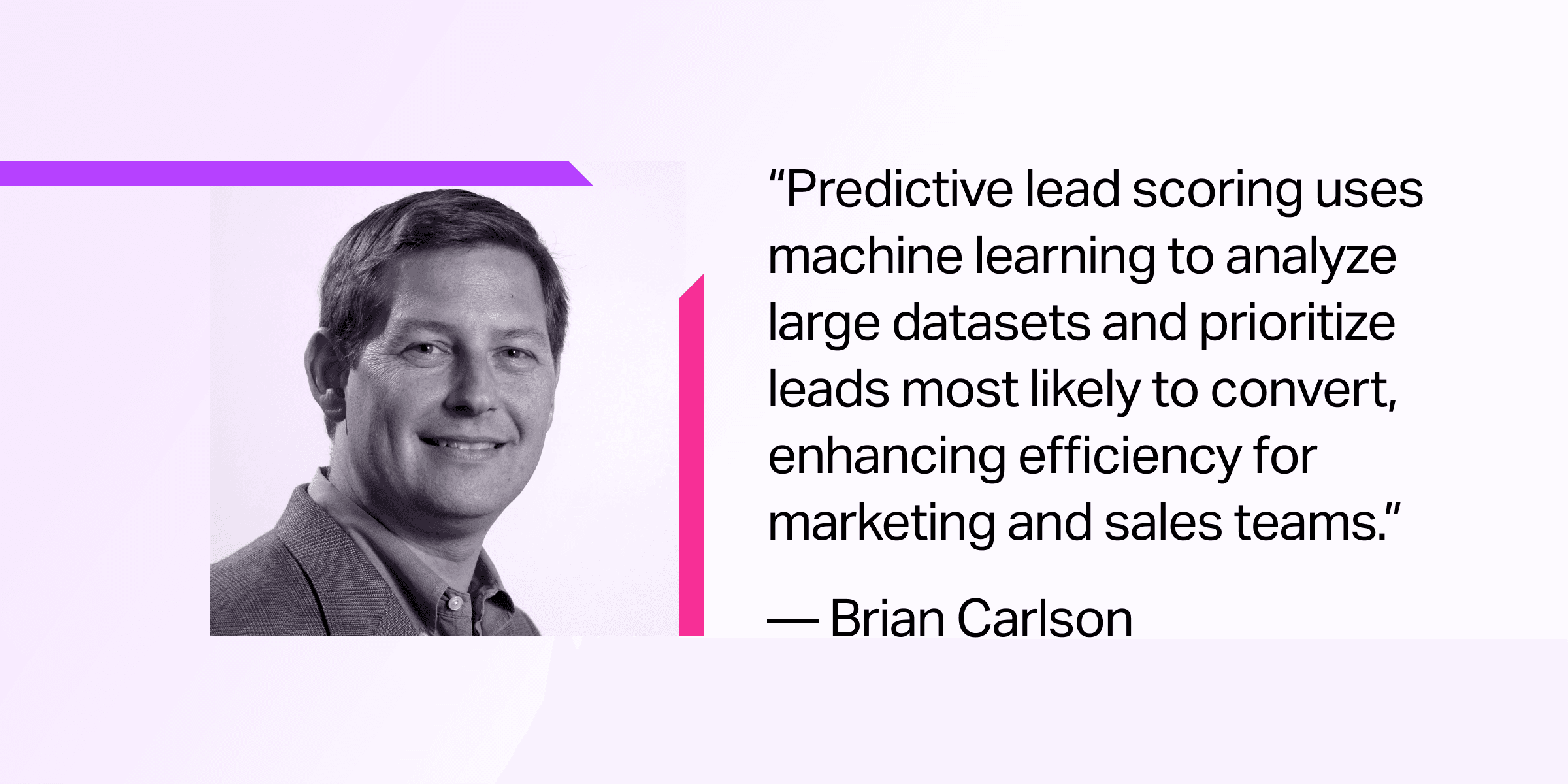 Why you need predictive lead scoring today